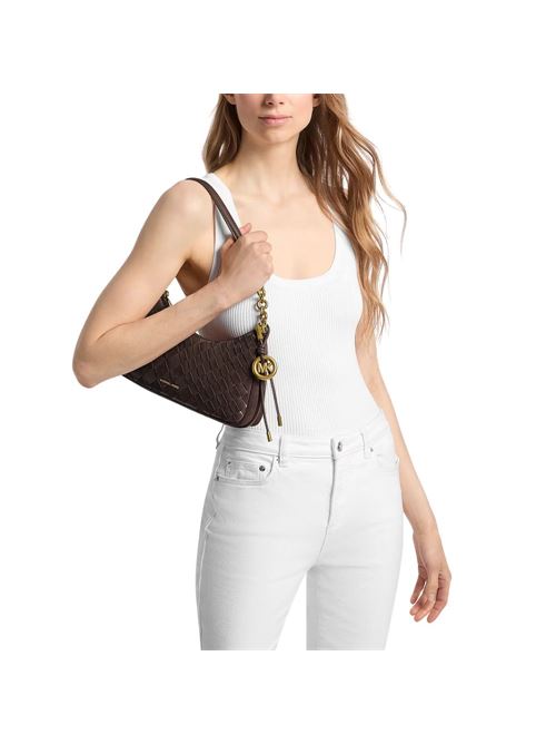 Nolita pochette media intrecciata a mano con catena MICHAEL KORS | 32F6AY5W6S251